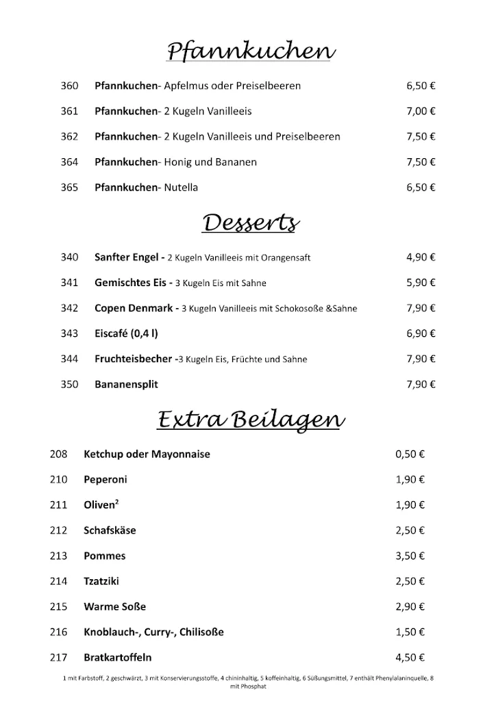 Menu_Café - Restaurant Casper_Heiligenhafen_immagine_3