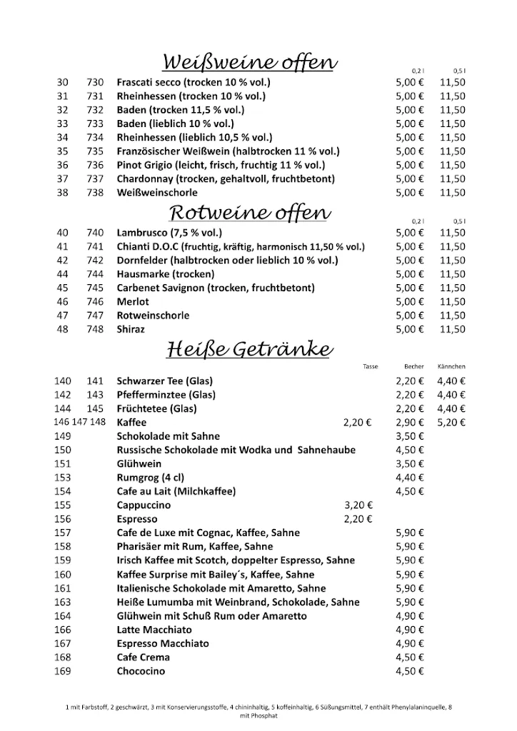 Menu_Café - Restaurant Casper_Heiligenhafen_immagine_4