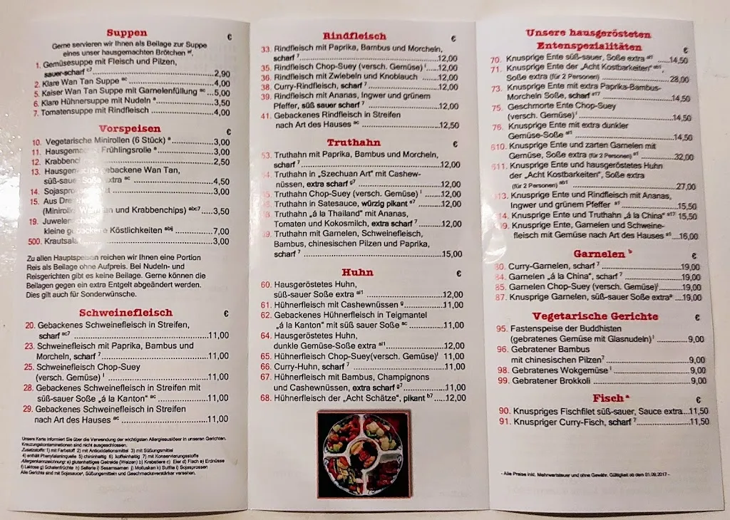 Menu_China Restaurant Xiao_Heiligenhafen_immagine_2