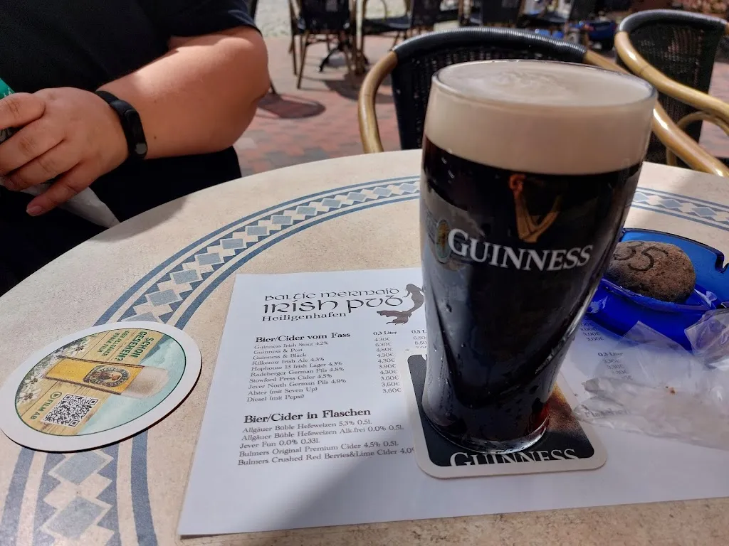 Menu_The Baltic Mermaid Irish Pub_Heiligenhafen_image_1