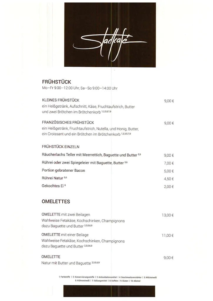 Menu_Stadtcafé Oldenburg_Holstein_immagine_2