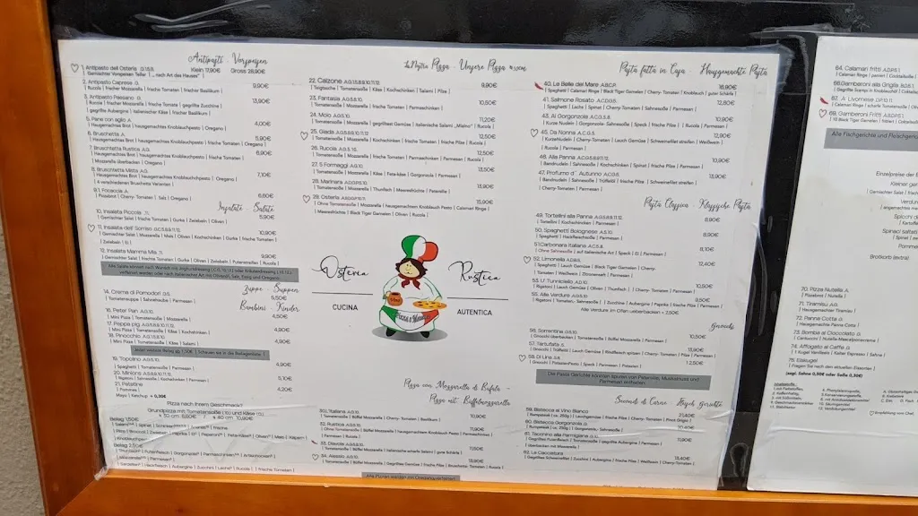 Menü_Osteria Rustica_Heiligenhafen_Bild_2