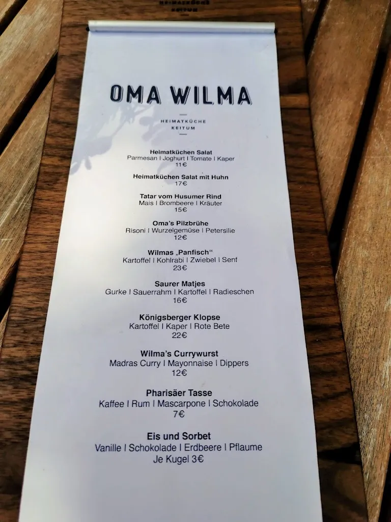 Menu_Oma Wilma • Heimatküche Keitum_Sylt_image_4