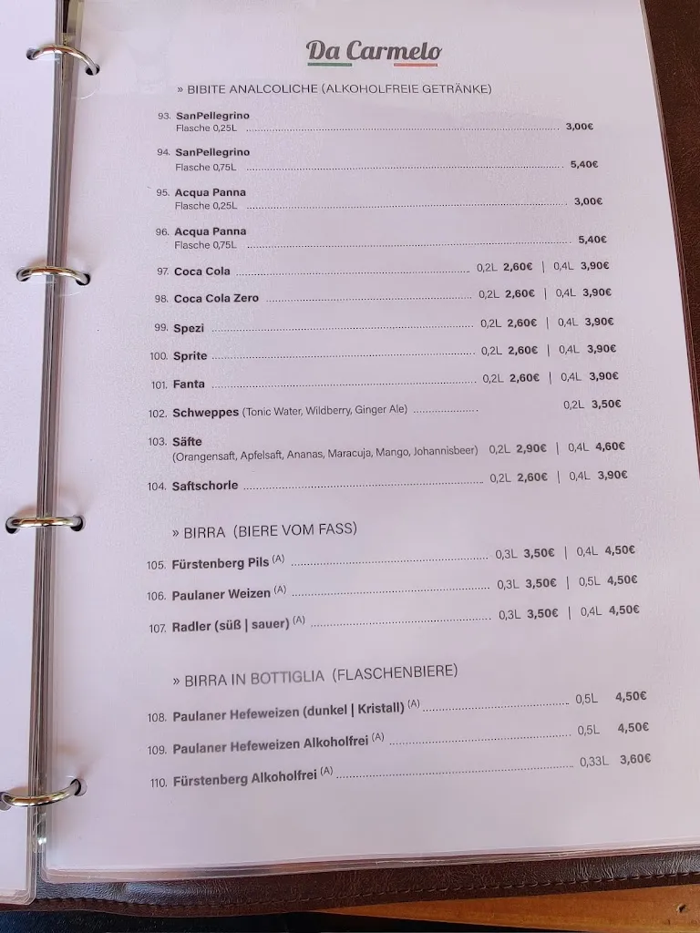 Menu_Burgblick Neue Inhaber Italianische Restaurant_Gundelfingen_immagine_1