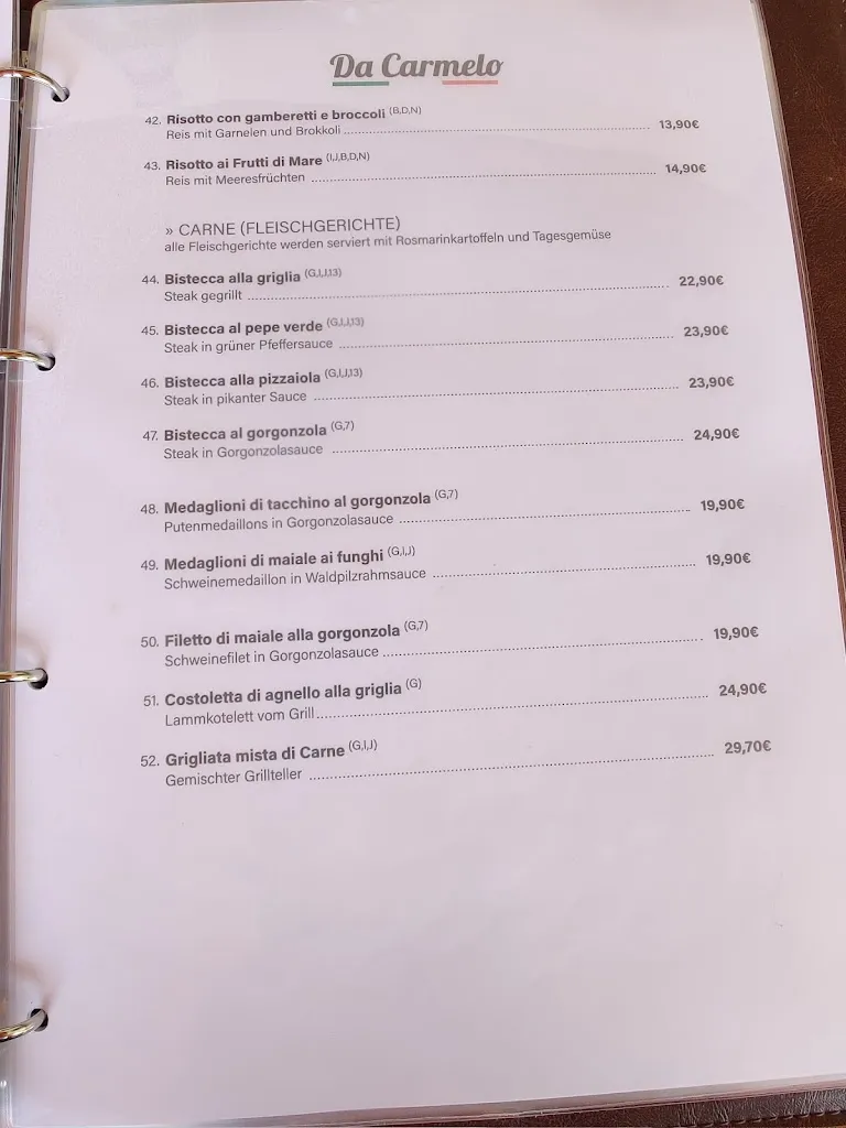 Menu_Burgblick Neue Inhaber Italianische Restaurant_Gundelfingen_immagine_3