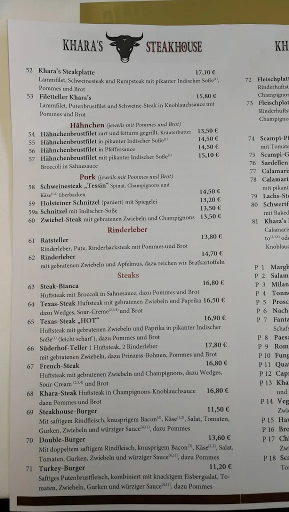Menu_Khara's Steakhouse_Kaltenkirchen_imagen_4