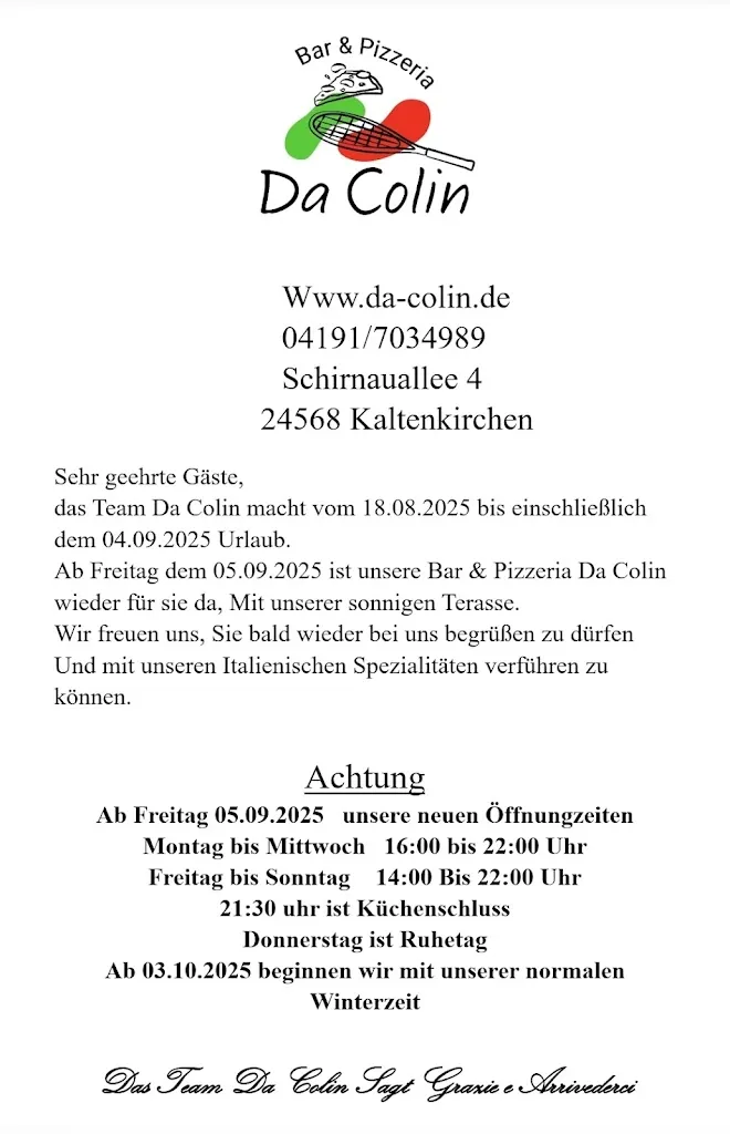 Menu_Da Colin – Restaurant, Pizzeria & Bar_Kaltenkirchen_image_3