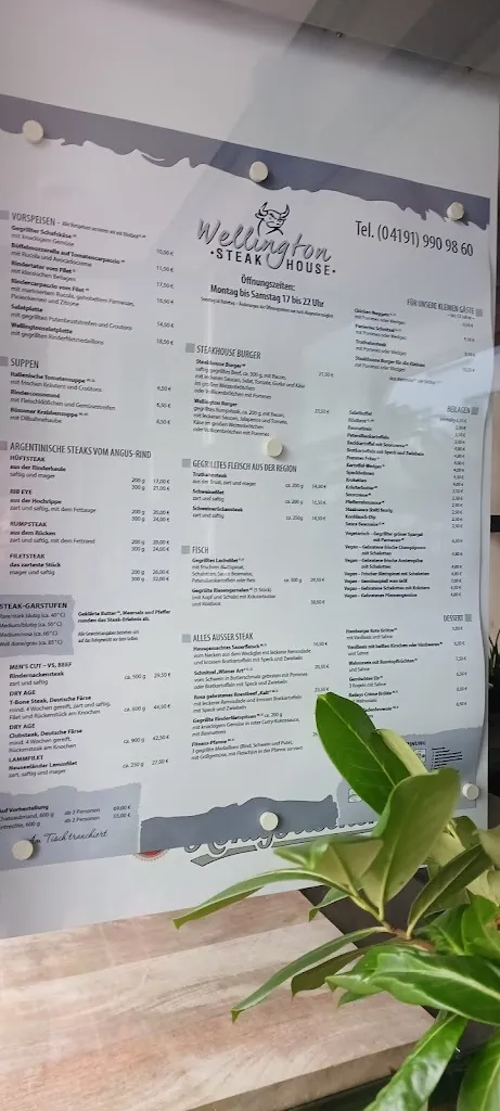 Menu_Steak House Wellington Kaltenkirchen_Kaltenkirchen_image_1