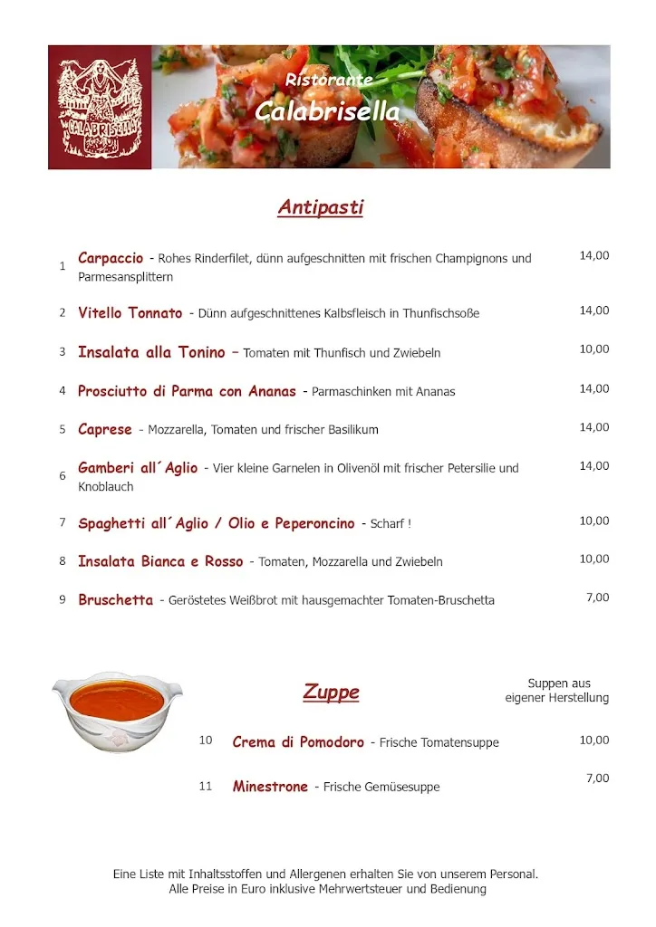 Menu_Ristorante Calabrisella_Kaltenkirchen_image_1