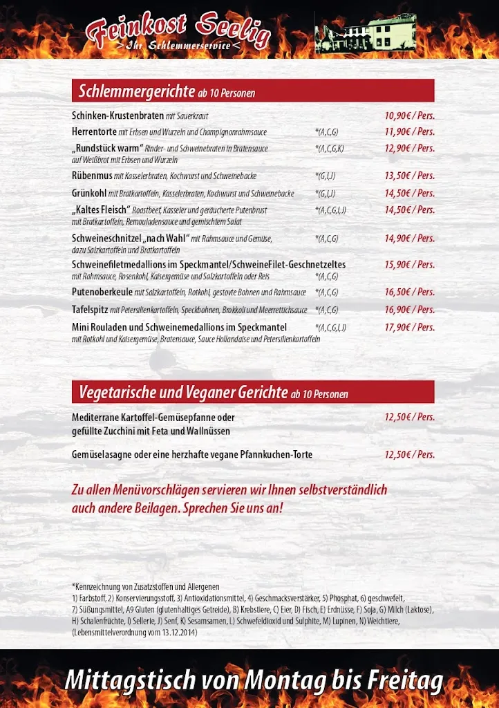 Menu_Feinkost Seelig - Kirchspielkrug Ladelund Inh. Maik Seelig_Ladelund_immagine_1