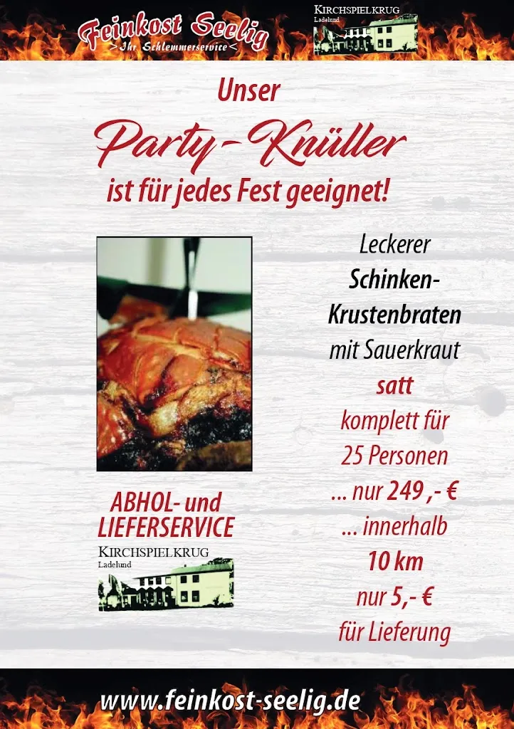 Menu_Feinkost Seelig - Kirchspielkrug Ladelund Inh. Maik Seelig_Ladelund_immagine_4