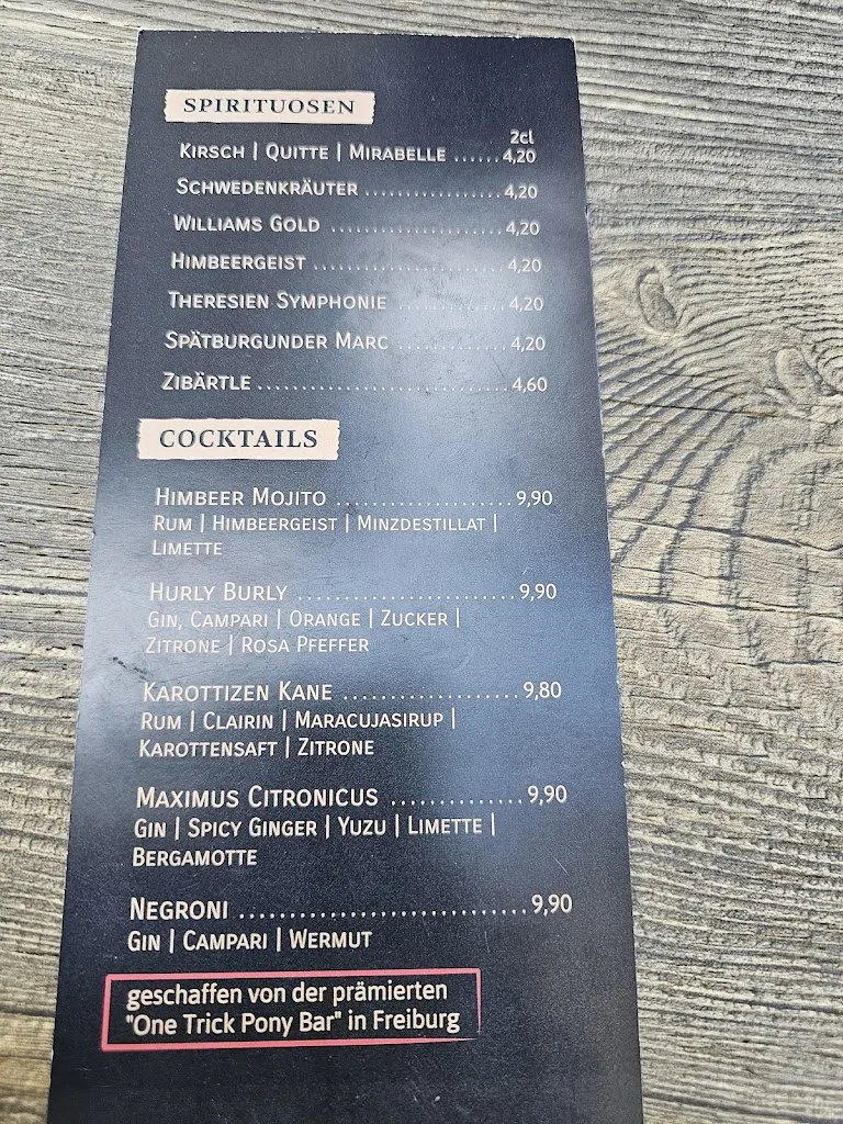Menu_Das Blümchen Freiburg_Breisgau_immagine_2