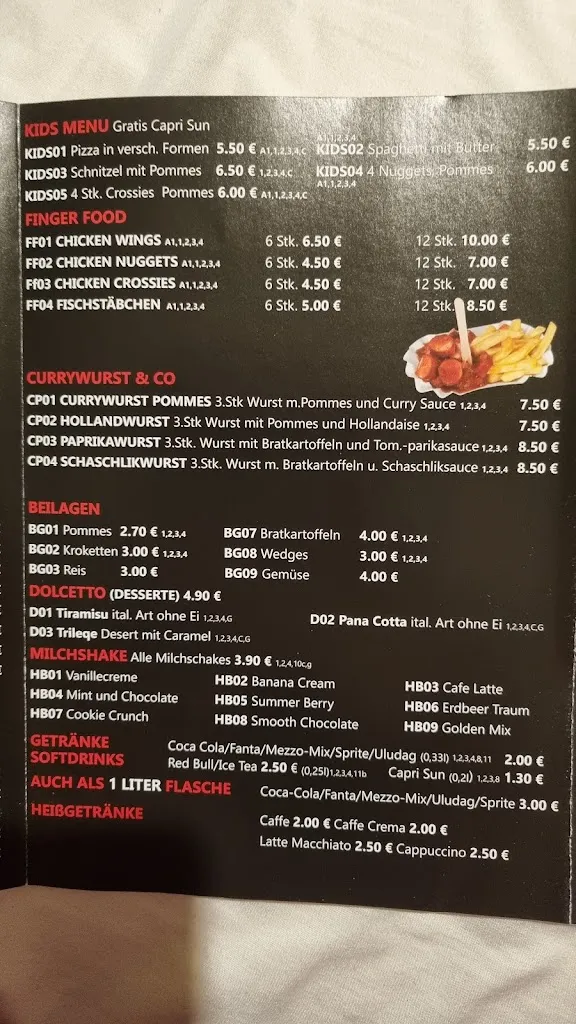 Menu_Restaurant Pizzeria Rosa_Leck_immagine_1