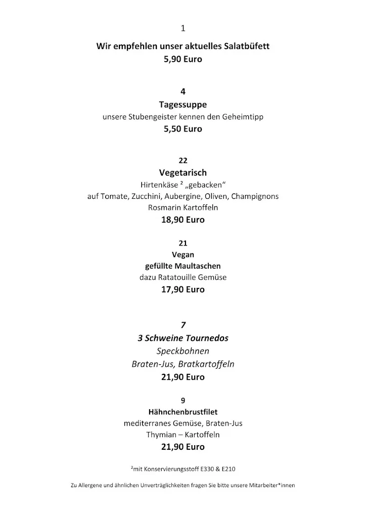 Menu_Landgasthof Achtruper Stuben - Hans Jörg Windheuser_Achtrup_image_3
