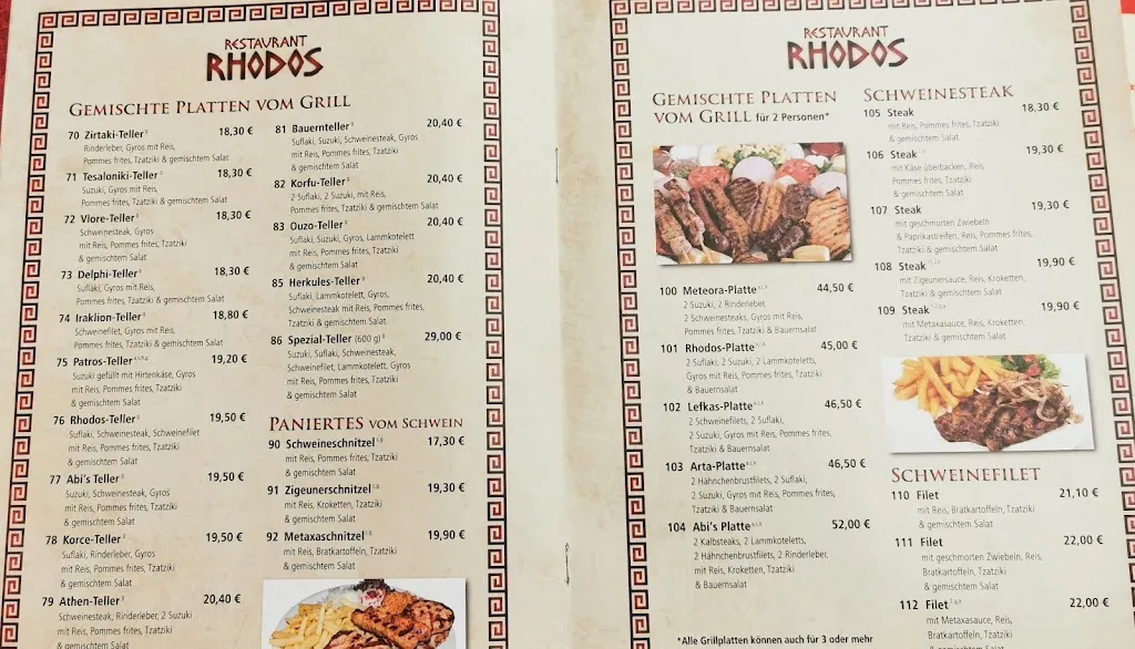 Menu_Restaurant Rhodos Lunden_Lunden_image_3