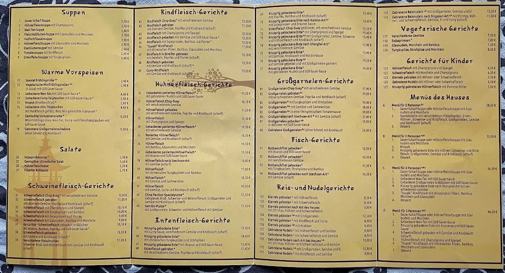 Menu_China Restaurant Pavillon_Lütjenburg_image_1