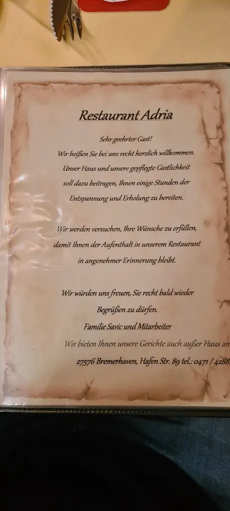 Menu_Adria - Bremerhaven_Bremerhaven_image_4