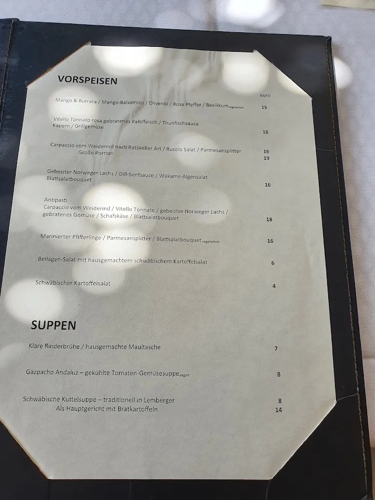 Menu_Ratskeller der Stadt Heilbronn_Heilbronn_immagine_2