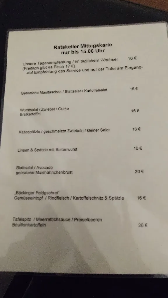 Menu_Ratskeller der Stadt Heilbronn_Heilbronn_immagine_3