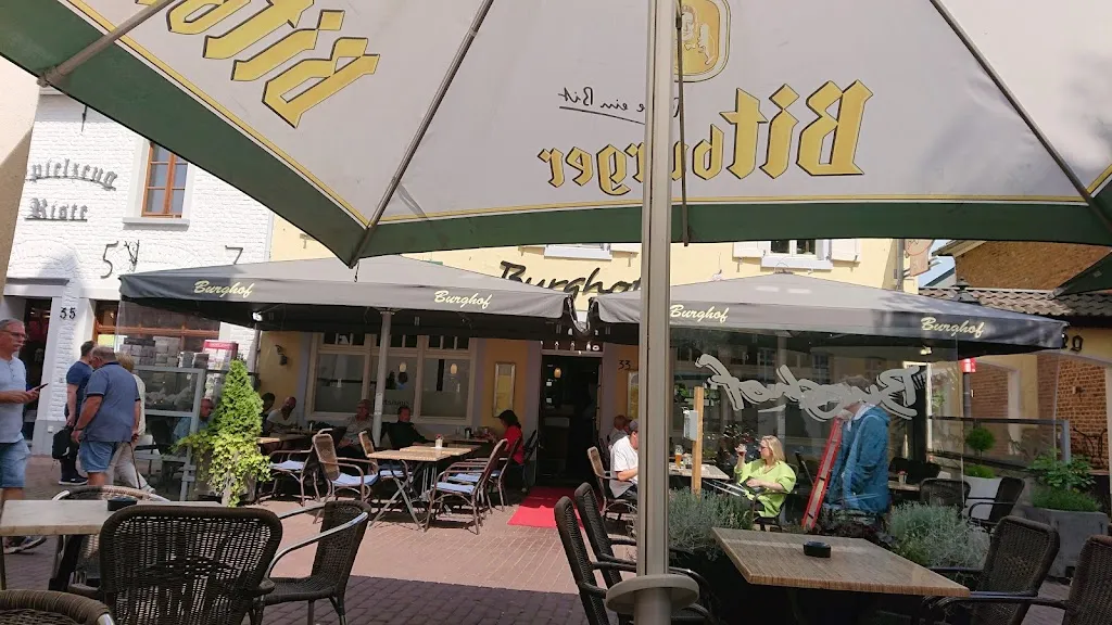 Wirtshaus Burghof restaurant in Brüggen