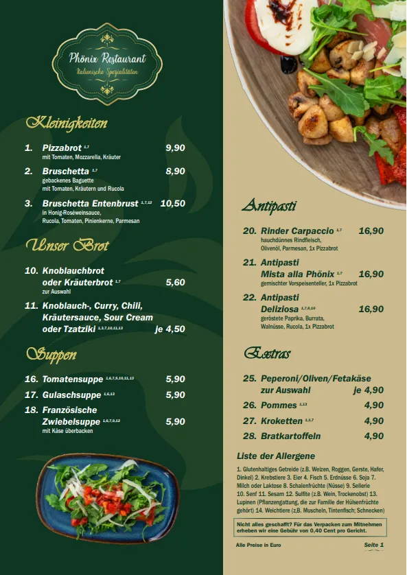 Menu_Phönix - Ratzeburg_Ratzeburg_image_2
