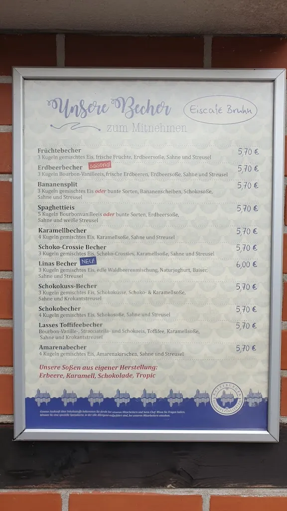 Menu_Ice cream café Bruhn_Ratzeburg_immagine_1