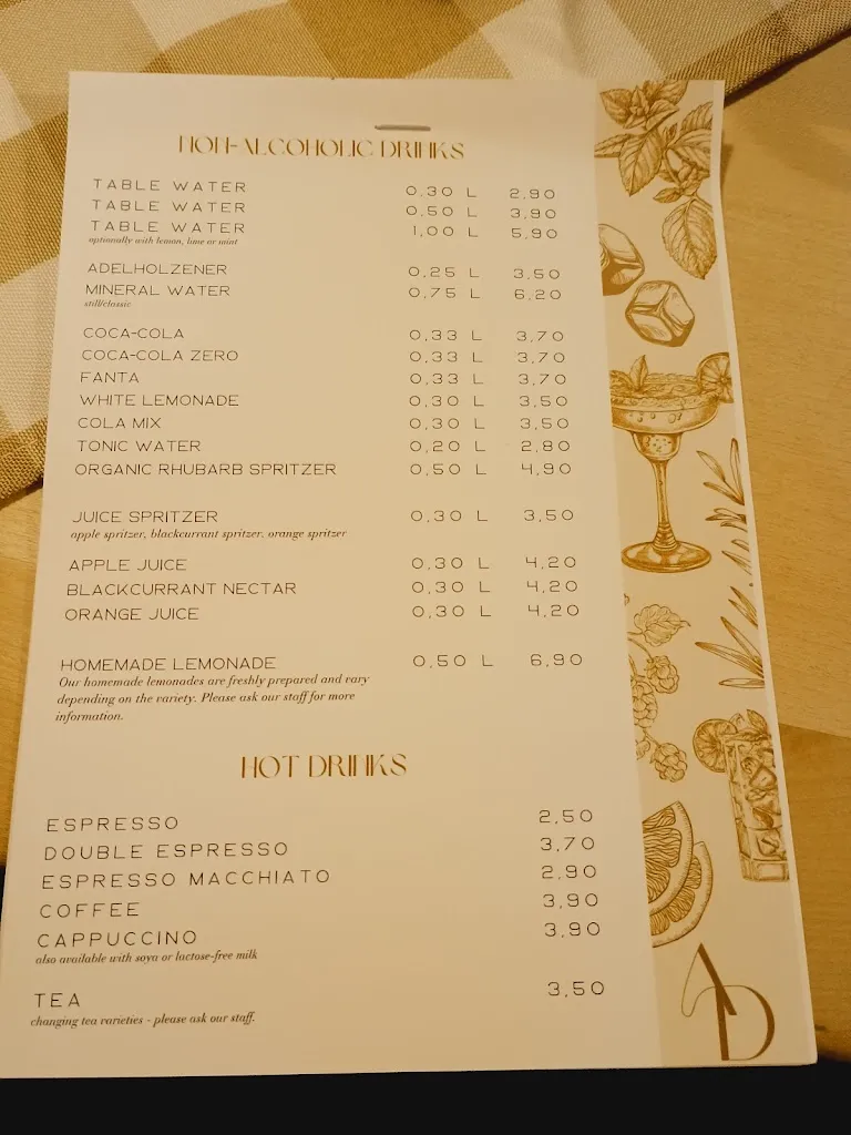 Menu_Zum Albrecht Dürer Haus_Nürnberg_image_1
