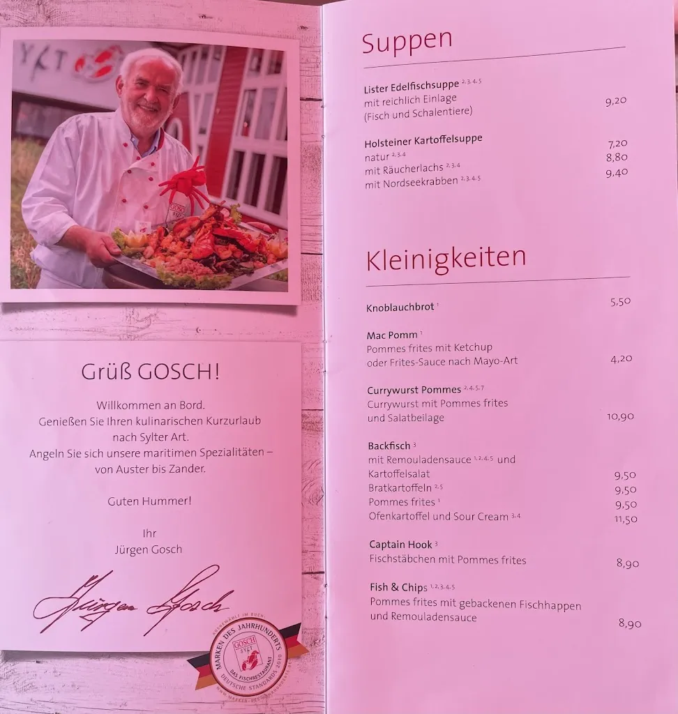 Menu_GOSCH Scharbeutz_Scharbeutz_image_2