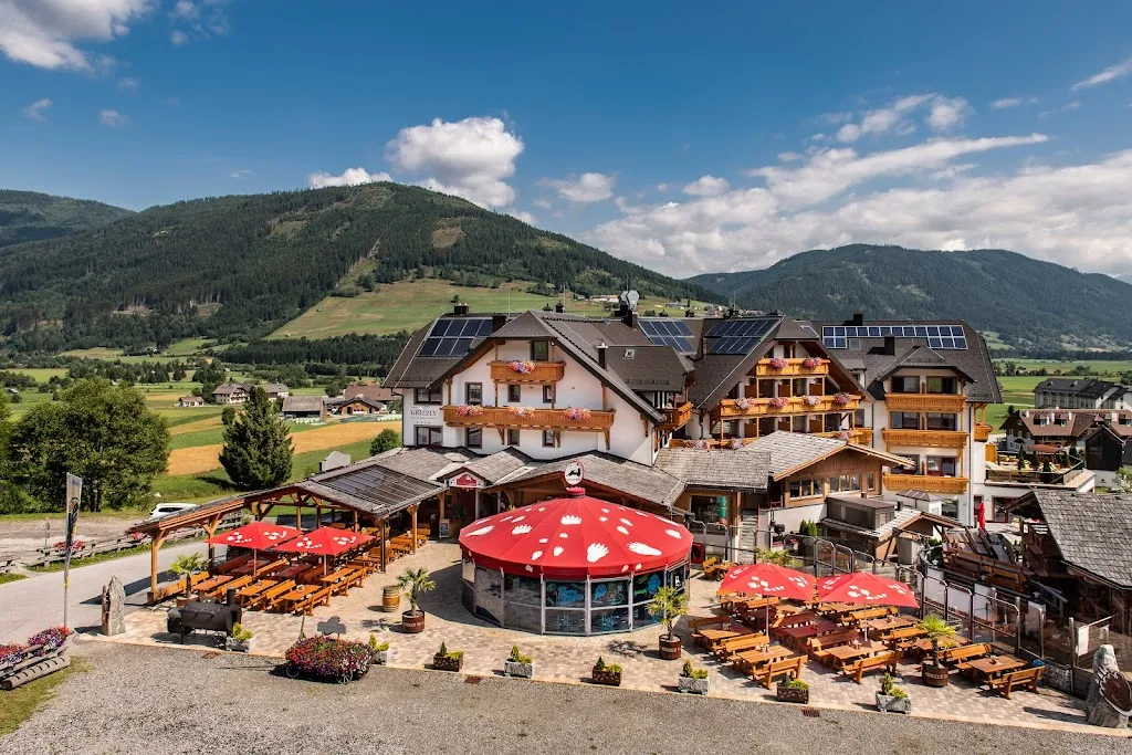 Grizzly Sport & Motorrad Resort restaurant in Austria