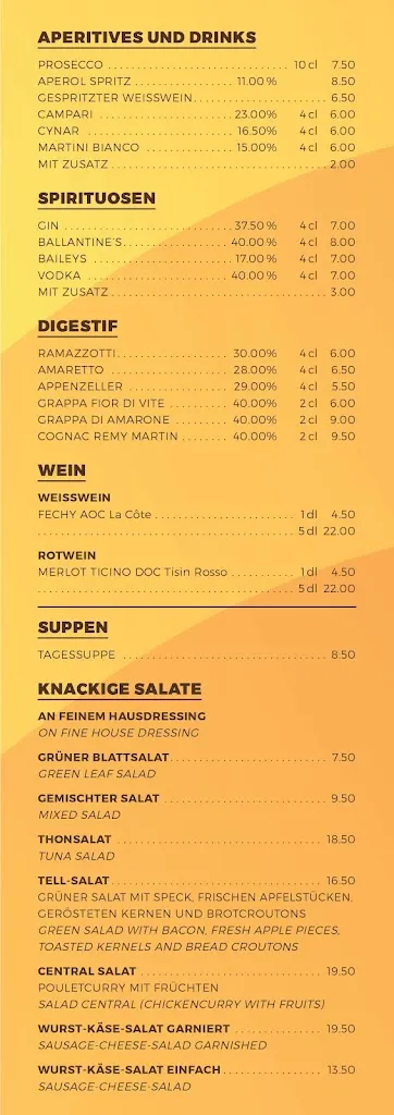 Menu_Restaurant Café Central Altdorf_Altdorf_image_3