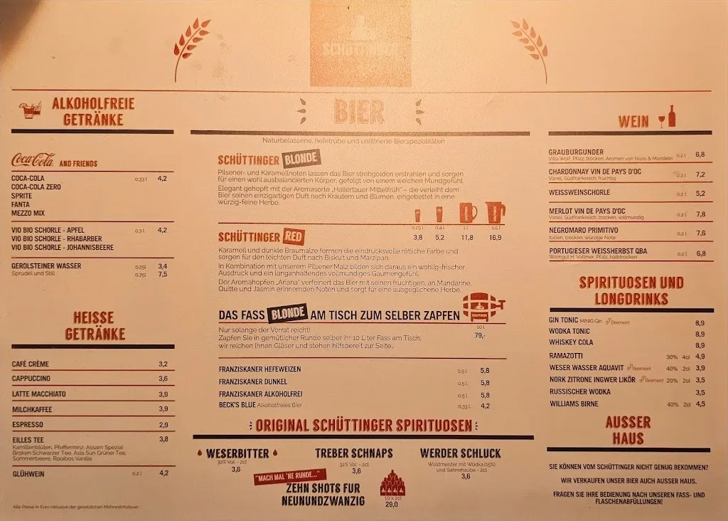 Menu_Schüttinger Gasthausbrauerei_Bremen_image_4