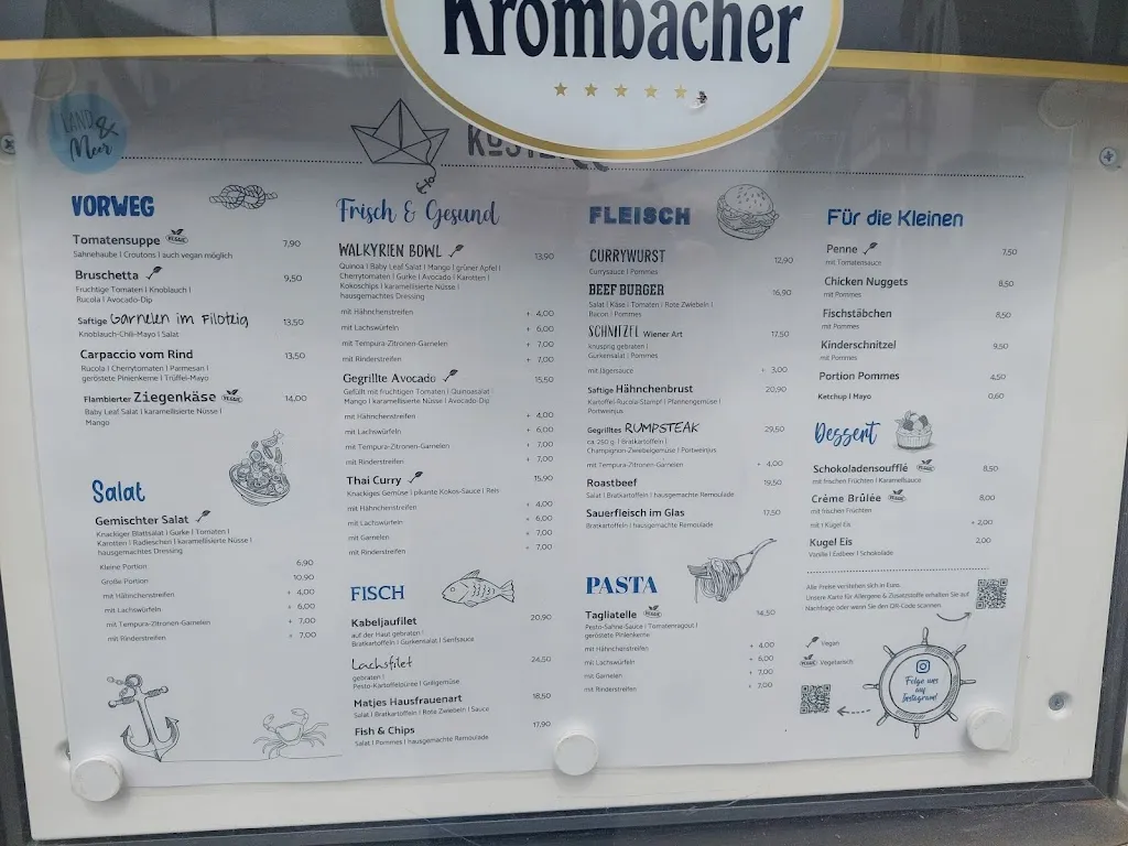 Menu_Restaurant Land & Meer_Schashagen_image_1