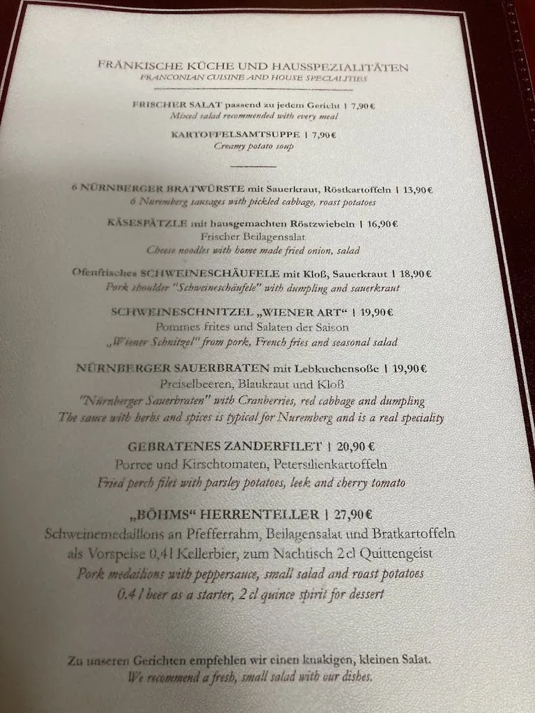 Menu_Böhms Herrenkeller_Nürnberg_image_2