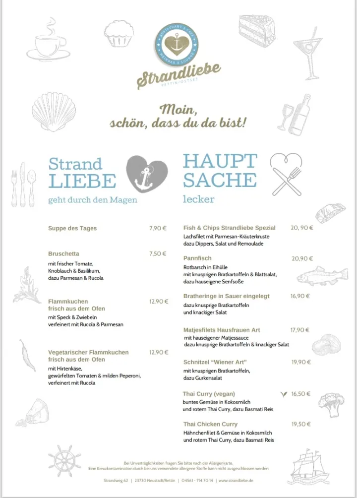 Menu_STRANDLIEBE / Restaurant-Cafe-Bar_Holstein_image_2