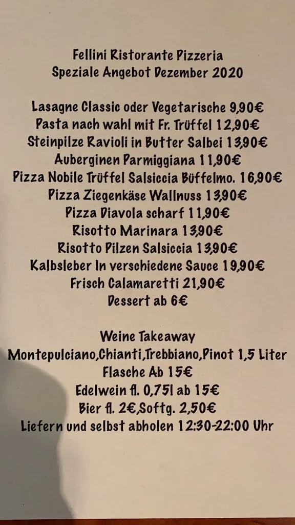 Menu_Bistro Ristorante Pizzeria Fellini_Schenefeld_image_1