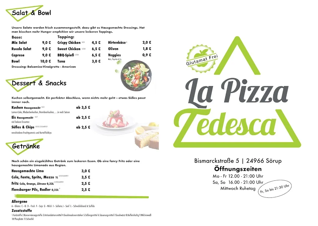 Menu_La Pizza Tedesca_Sörup_image_2