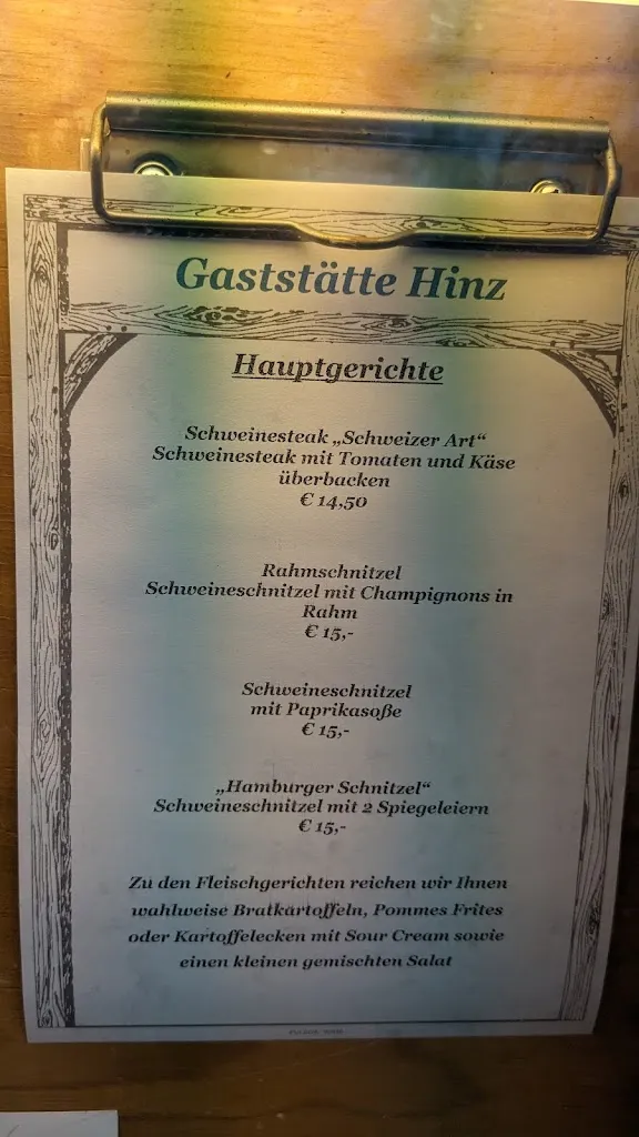 Menu_Gaststätte Hinz_Stockelsdorf_image_1