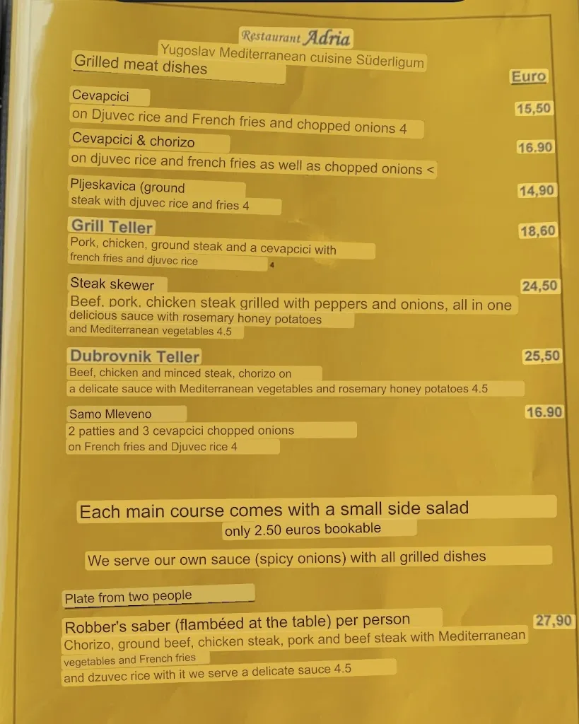 Menu_Adria Kitchen Süderlügum_Süderlügum_image_1