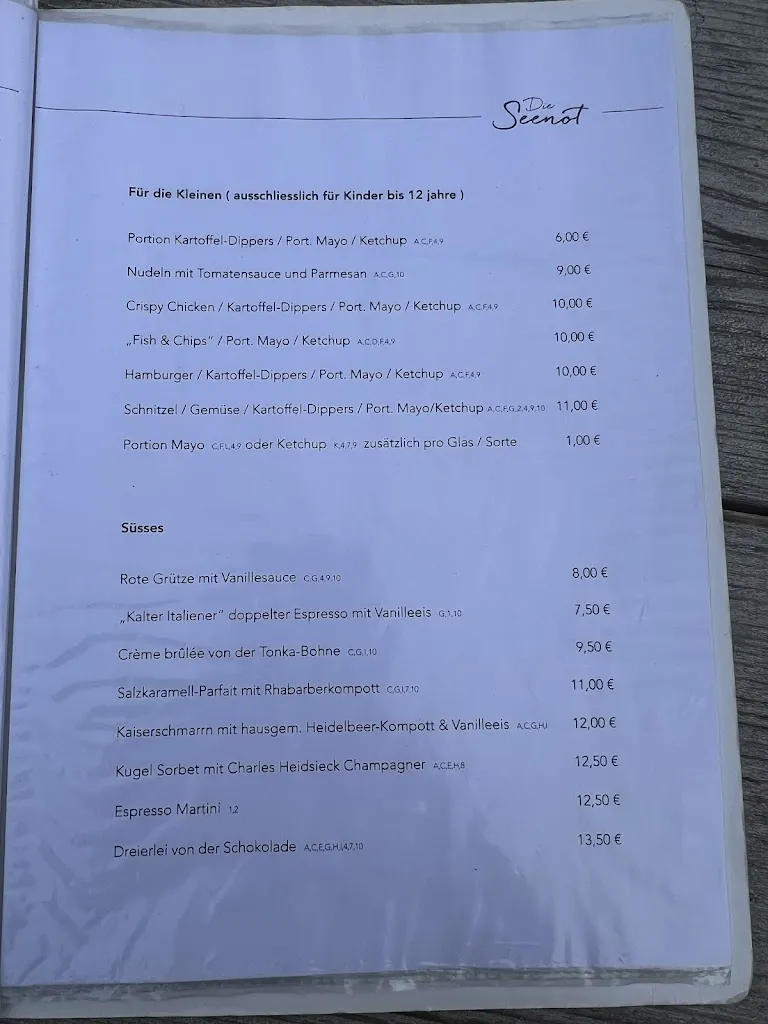 Menu_„Die Seenot“_Sylt_image_1