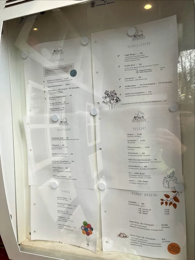 Menu_Alte Rader Schule Restaurant - Biergarten Tangstedt - Restaurant Tangstedt_Tangstedt_image_1
