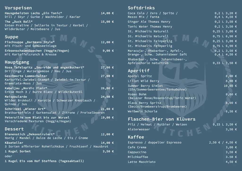 Menu_Bartmans Kitchen_Strand_image_1