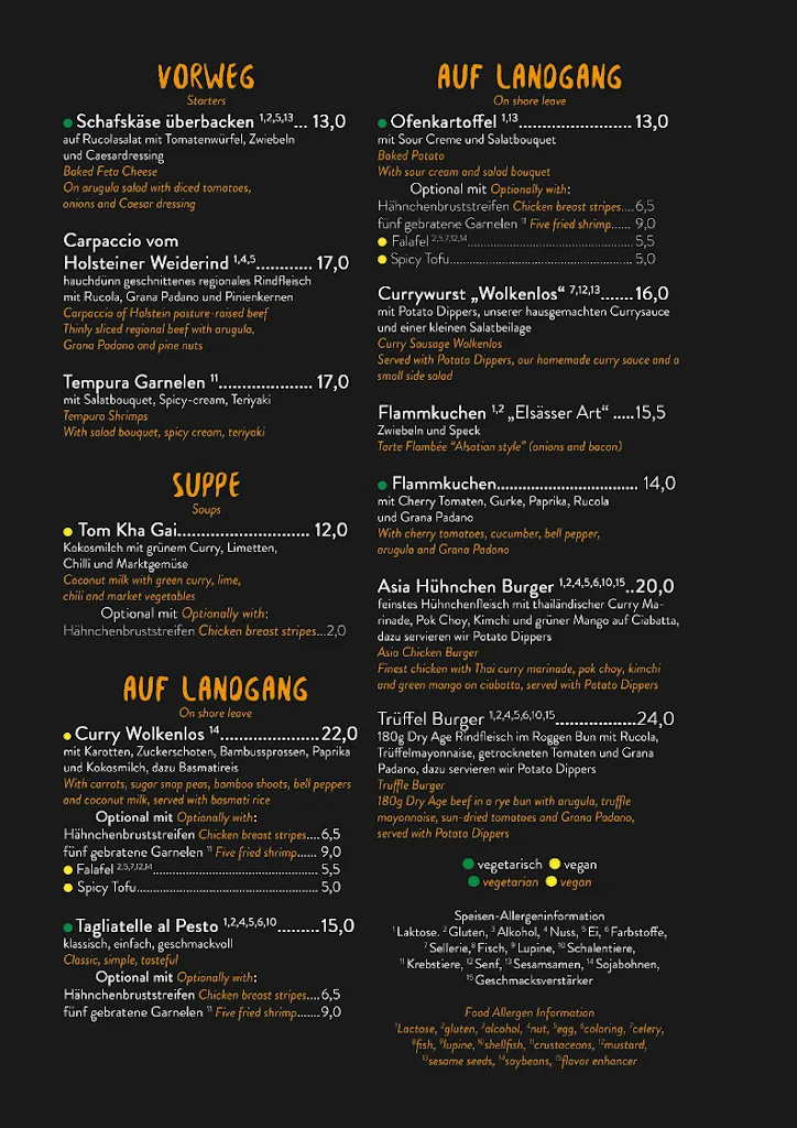 Menu_Wolkenlos Timmendorfer Strand_Strand_immagine_2