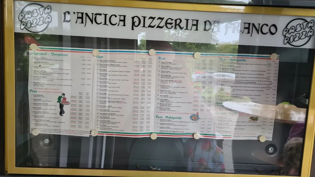 Menu_RISTORANTE -PASTA & PIZZA - L'Antica Pizzeria da Franco_Trappenkamp_image_3