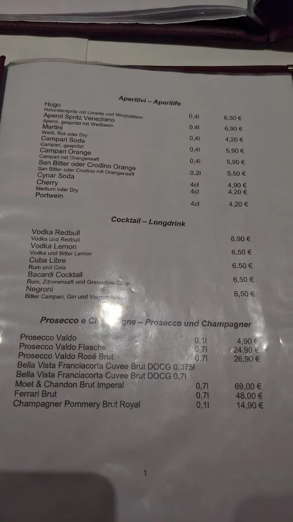 Menu_Restaurant Bella Sicilia_Haar_image_4