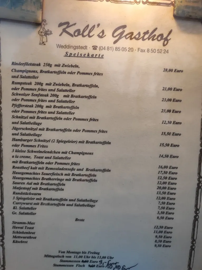 Menu_Kolls Gasthof Inhaber Hans-Heinrich Koll_Weddingstedt_image_2