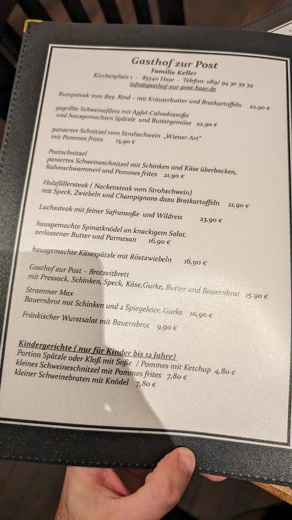 Menu_Gasthof zur Post_Haar_image_1