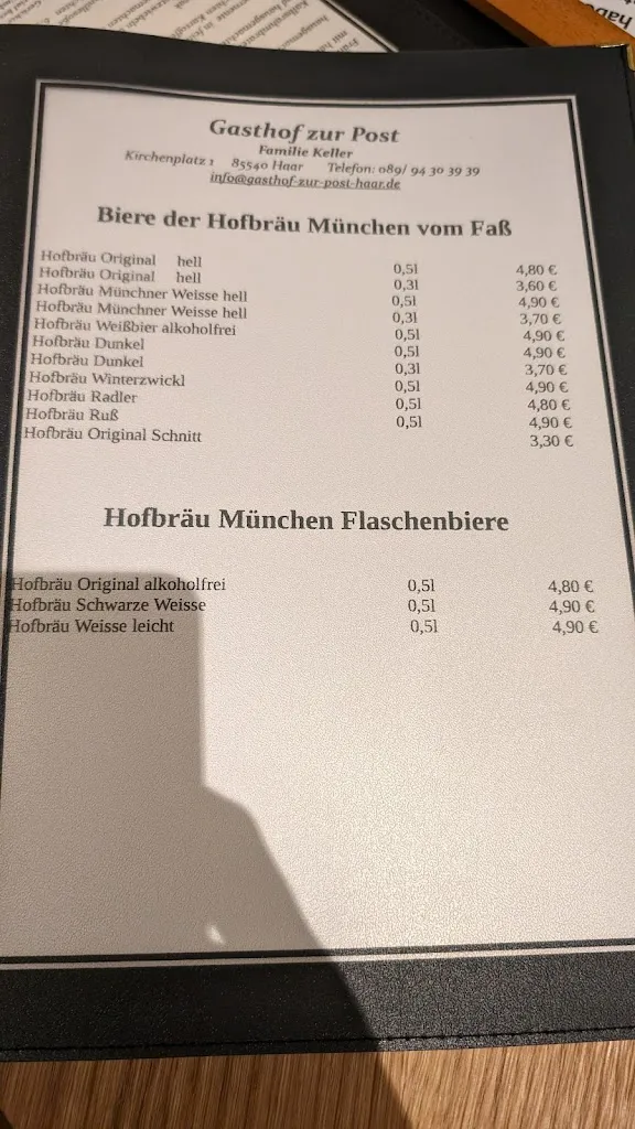 Menu_Gasthof zur Post_Haar_image_2