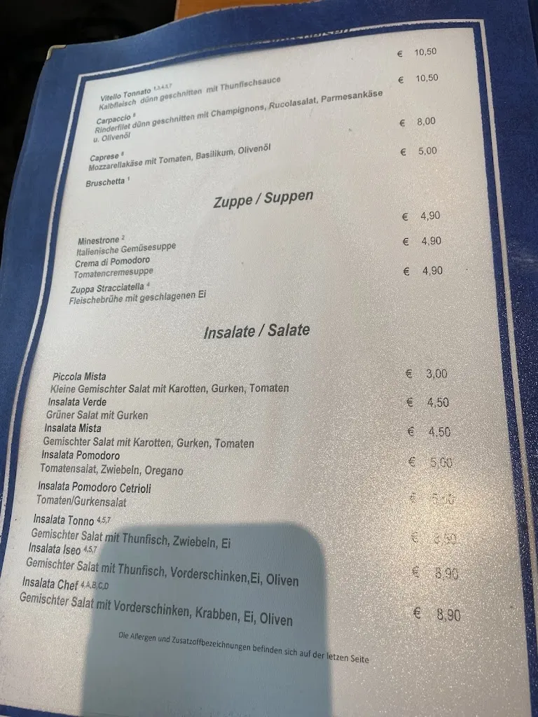 Menu_Iseo Ristorante Pizzeria_Haar_immagine_3