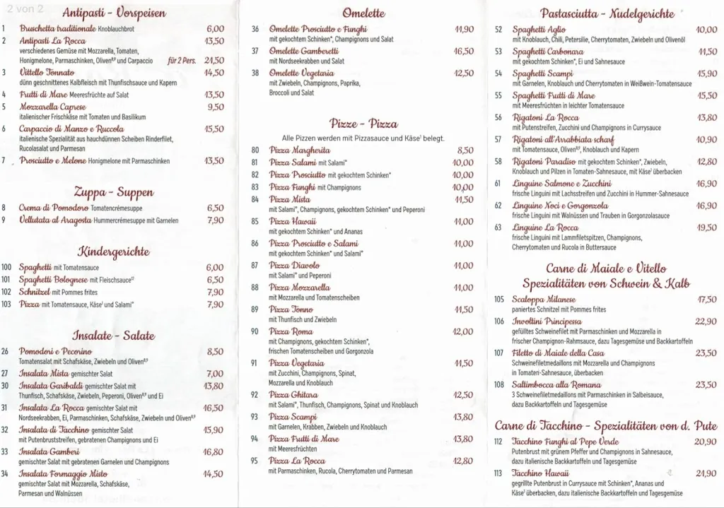 Menu_La Rocca_Föhr_image_1