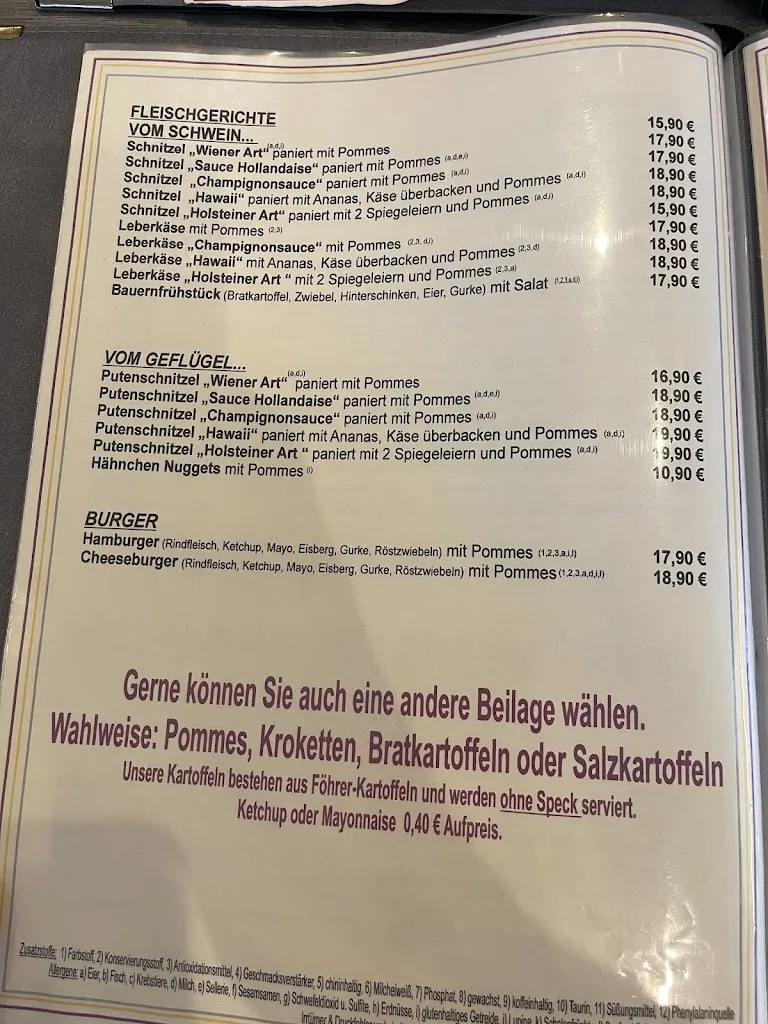 Menu_Restaurant & Bistro Kombüse_Föhr_immagine_2